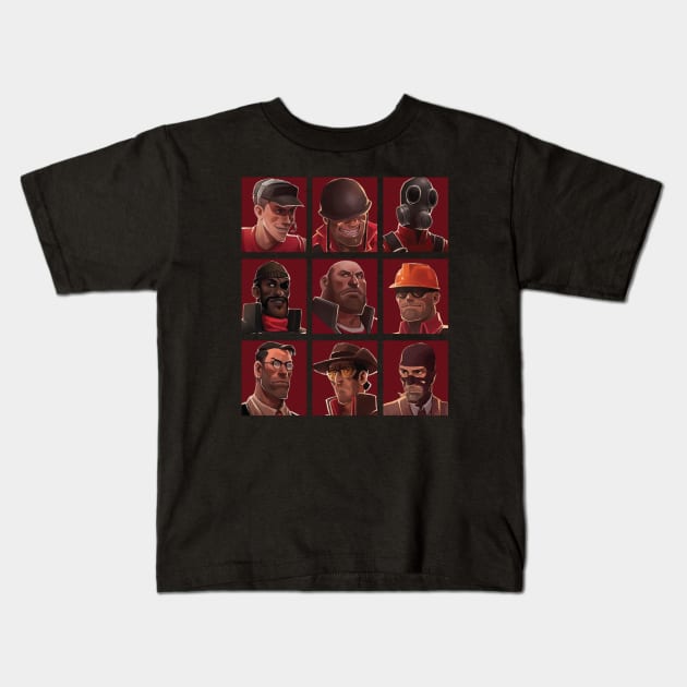 Team Fortress 2 Kids T-Shirt by Shapwac12